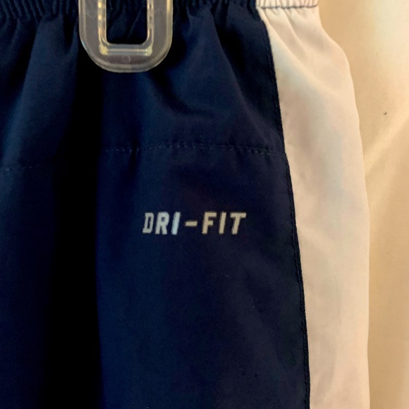 Nike Black Dri-Fit XL very light joggers/ Black/ zipper down the calf - Picture 3 of 8